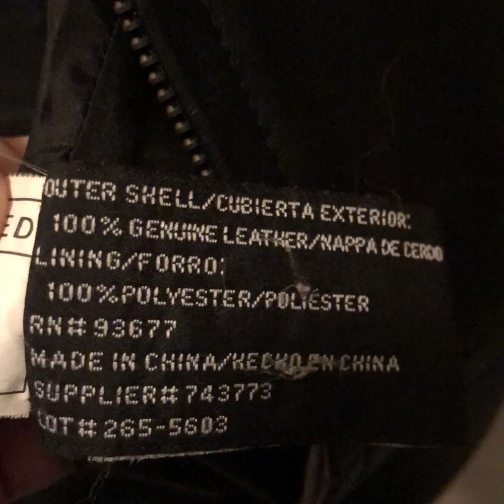 Worthington Leather Jacket - Picture 3 of 3